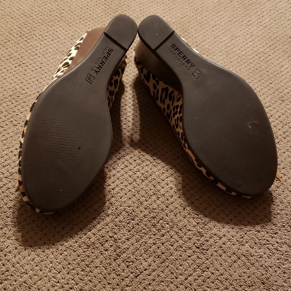 Sperry cheetah wedges - Picture 5 of 6